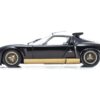 Lamborghini Miura SVR Black and Gold 1/18 Model Car by Kyosho