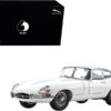 Jaguar E-Type Coupe RHD (Right Hand Drive) White “E-Type 60th Anniversary” (1961-2021) 1/18 Diecast Model Car by Kyosho