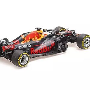 Honda Red Bull Racing RB16B #33 Max Verstappen “Oracle” Winner F1 Formula One Mexico GP (2021) with Driver Limited Edition to 1108 pieces Worldwide 1/18 Diecast Model Car by Minichamps