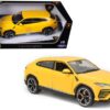 Lamborghini Urus Yellow 1/18 Diecast Model Car by Bburago