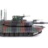 General Dynamics M1A2 Abrams TUSK II MBT (Main Battle Tank) NATO Camouflage “Armor Premium” Series 1/72 Diecast Model by Panzerkampf