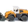 Liebherr 576 Wheel Loader Yellow with White Top Diecast Model by Siku