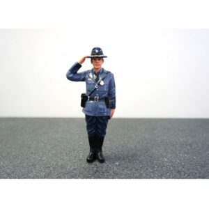 State Trooper Brian Figure For 1:24 Diecast Model Cars by American Diorama