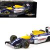 Williams Renault FW15C #2 Alain Prost “Canon” Winner F1 Formula One World Championship (1993) with Driver Limited Edition 1/18 Diecast Model Car by Minichamps