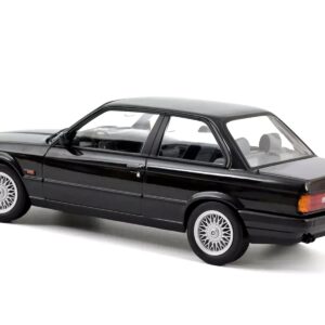 1988 BMW 325i Diamond Black Metallic 1/18 Diecast Model Car by Norev