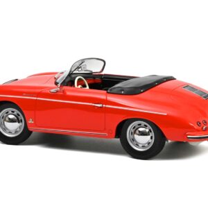 1954 Porsche 356 Speedster Red 1/18 Diecast Model Car by Norev