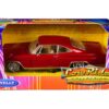 1965 Chevrolet Impala SS 396 Lowrider Red Metallic “Low Rider Collection” 1/24 Diecast Model Car by Welly