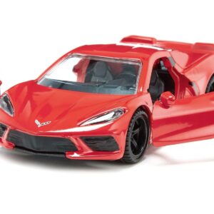 Chevrolet Corvette Stingray Red 1/50 Diecast Model by Siku