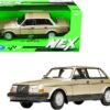 Volvo 240 GL Gold Metallic “NEX Models” 1/24 Diecast Model Car by Welly