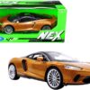 McLaren GT Gold Metallic with Black Top “NEX Models” 1/24 Diecast Model Car by Welly