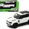 2020 Land Rover Defender Cream White “NEX Models” 1/26 Diecast Model Car by Welly