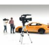 “On-Air” Figure 5 with Standing Camera for 1/24 Scale Models by American Diorama