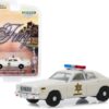 1977 Plymouth Fury Cream “Hazzard County Sheriff” “Hobby Exclusive” 1/64 Diecast Model Car by Greenlight