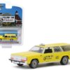 1988 Ford LTD Crown Victoria Wagon Taxicab “Yellow Cab of Coronado” (California) “Hobby Exclusive” 1/64 Diecast Model Car by Greenlight