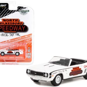 1969 Chevrolet Camaro Convertible “North Wilkesboro Speedway Official Pace Car” (North Carolina) “Hobby Exclusive” Series 1/64 Diecast Model Car by Greenlight