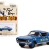 1965 Ford Mustang Fastback Blue “The Ford Boys – Bill Goodro Ford Denver CO” “Hobby Exclusive” 1/64 Diecast Model Car by Greenlight