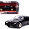 Tego’s Pontiac Firebird Black with Gold Stripes and Hood Bird “Fast & Furious” Series 1/32 Diecast Model Car by Jada