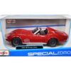 1970 Chevrolet Corvette Convertible Red 1/24 Diecast Model Car by Maisto