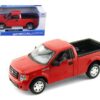 2010 Ford F-150 STX Pickup Truck Red 1/27 Diecast Model by Maisto