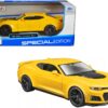 2017 Chevrolet Camaro ZL1 Yellow Metallic “Special Edition” 1/24 Diecast Model Car by Maisto