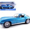 1965 Chevrolet Corvette Blue Metallic 1/18 Diecast Model Car by Maisto