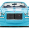 1971 Chevrolet Camaro Z/28 Light Blue with White Stripes “Bigtime Muscle” Series 1/24 Diecast Model Car by Jada