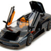 Lamborghini Murcielago Roadster Black Metallic with Orange Interior “Pink Slips” Series 1/24 Diecast Model Car by Jada