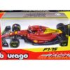 Ferrari F1-75 #16 Charles Leclerc “Giallo Modena” 2nd Place Formula One F1 Italian GP (2022) “Formula Racing” Series 1/43 Diecast Model Car by Bburago