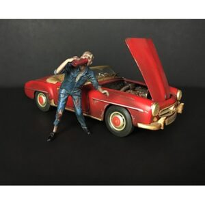 Zombie Mechanic Figurine III for 1/18 Scale Models by American Diorama