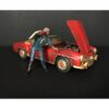 Zombie Mechanic Figurine III for 1/24 Scale Models by American Diorama