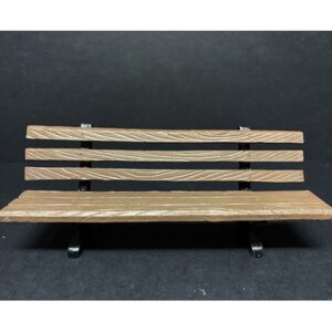 Park Bench 2 piece Accessory Set for 1/24 Scale Models by American Diorama