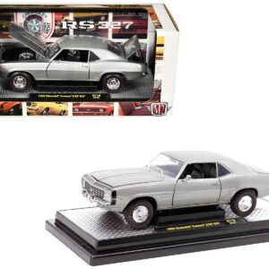 1969 Chevrolet Camaro Z/28 R/S Silver Metallic Limited Edition to 5250 pieces Worldwide 1/24 Diecast Model Car by M2 Machines