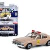 1987 Chevrolet Caprice Beige Metallic “Iowa State Patrol” “Hot Pursuit” Series 43 1/64 Diecast Model Car by Greenlight