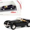 Jaguar XK 120 Roadster Black 1/87 (HO) Diecast Model Car by Schuco