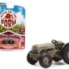 1943 Ford 2N Tractor Brown “U.S. Army” “Down on the Farm” Series 7 1/64 Diecast Model by Greenlight