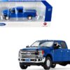 Ford F-250 Super Duty Pickup Truck Velocity Blue Metallic 1/50 Diecast Model Car by First Gear