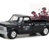 1968 Chevrolet C-10 Pickup Truck Black “Fish & Tackle Shop” “Norman Rockwell” Series 5 1/64 Diecast Model Car by Greenlight