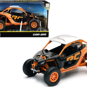 Can-Am Maverick X3 XRC Turbo ATV Orange and Black 1/18 Diecast Model by New Ray