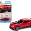 2018 Chevrolet Camaro ZL1 Red Hot “Modern Muscle” Limited Edition to 13000 pieces Worldwide 1/64 Diecast Model Car by Auto World