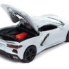 2022 Chevrolet Corvette Ceramic Matrix Gray “Sports Cars” Limited Edition 1/64 Diecast Model Car by Auto World