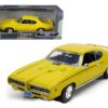 1969 Pontiac GTO Judge Yellow 1/18 Diecast Model Car by Motormax