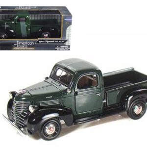 1941 Plymouth Pickup Green 1/24 Diecast Model Car by Motormax