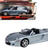 Porsche Carrera GT Gray 1/24 Diecast Model Car by Motormax