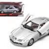 Mercedes McLaren SLR Silver 1/24 Diecast Model Car by Motormax