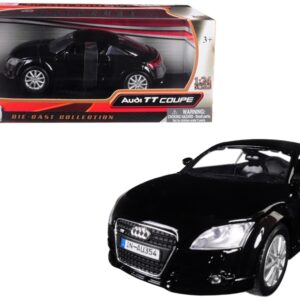 Audi TT Coupe Black 1/24 Diecast Model Car by Motormax