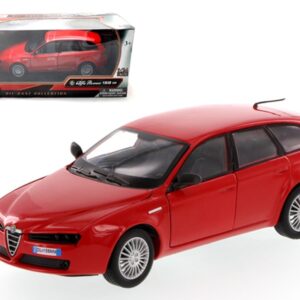 Alfa Romeo 159 SW Red 1/24 Diecast Car Model by Motormax