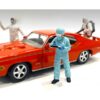 Hazmat Crew Figurine IV for 1/18 Scale Models by American Diorama