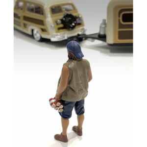 “Campers” Figure 2 for 1/18 Scale Models by American Diorama