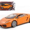 Lamborghini LP 560-4 Orange 1/18 Diecast Car Model by Motormax