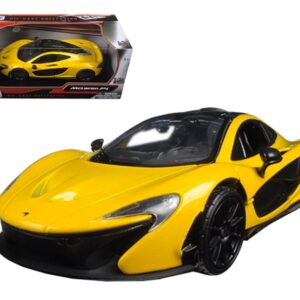 McLaren P1 Yellow 1/24 Diecast Model Car by Motormax